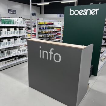 Boesner Nürnberg: kleine Infotheke