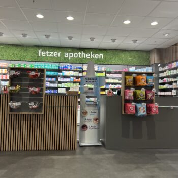 Fetzer Apotheke: Thekenbereich