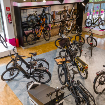 Kratzer Bikes: Verkaufsraum
