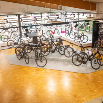 Ladenbau · Kratzer Bikes: Verkaufsraum